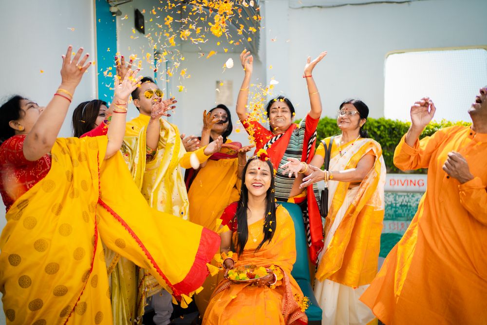 Photo From Priyanjana and Ashish (Haldi Fun) - By Akhil Bagga Photography