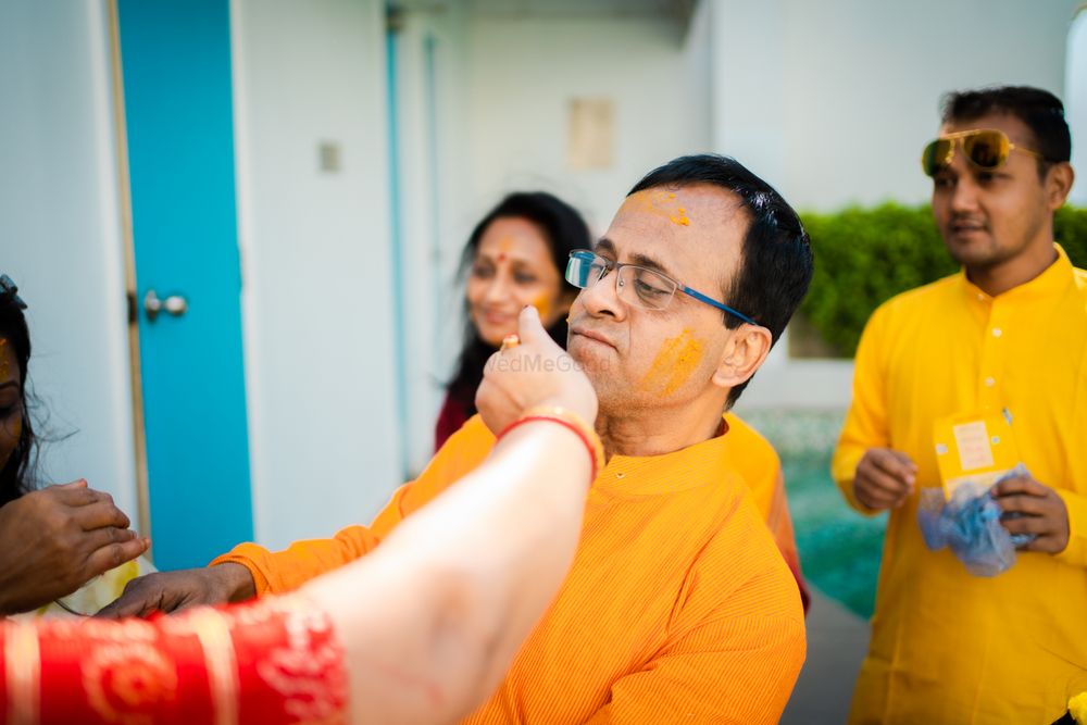 Photo From Priyanjana and Ashish (Haldi Fun) - By Akhil Bagga Photography