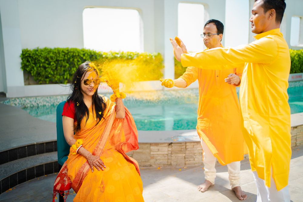 Photo From Priyanjana and Ashish (Haldi Fun) - By Akhil Bagga Photography