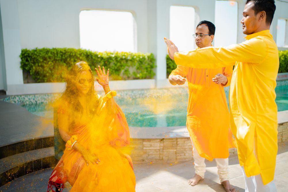 Photo From Priyanjana and Ashish (Haldi Fun) - By Akhil Bagga Photography