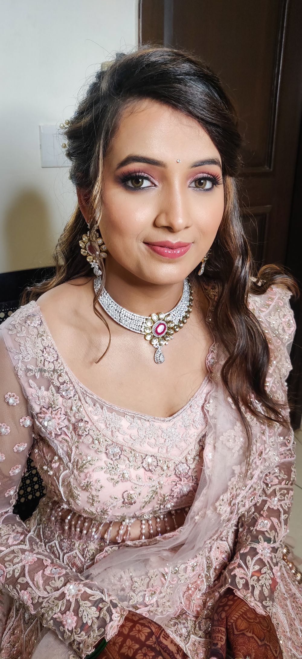 Photo From Nidhi Engagement - By Esther by Sakshi