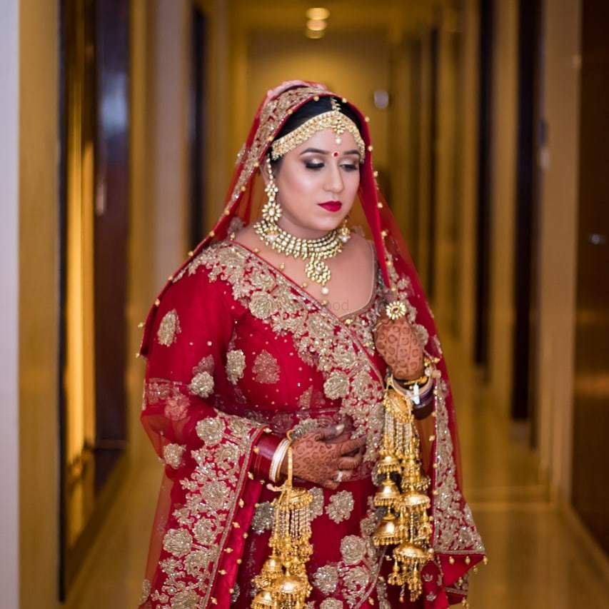 Photo From Red Royal Bride - By Makeup by Jiya