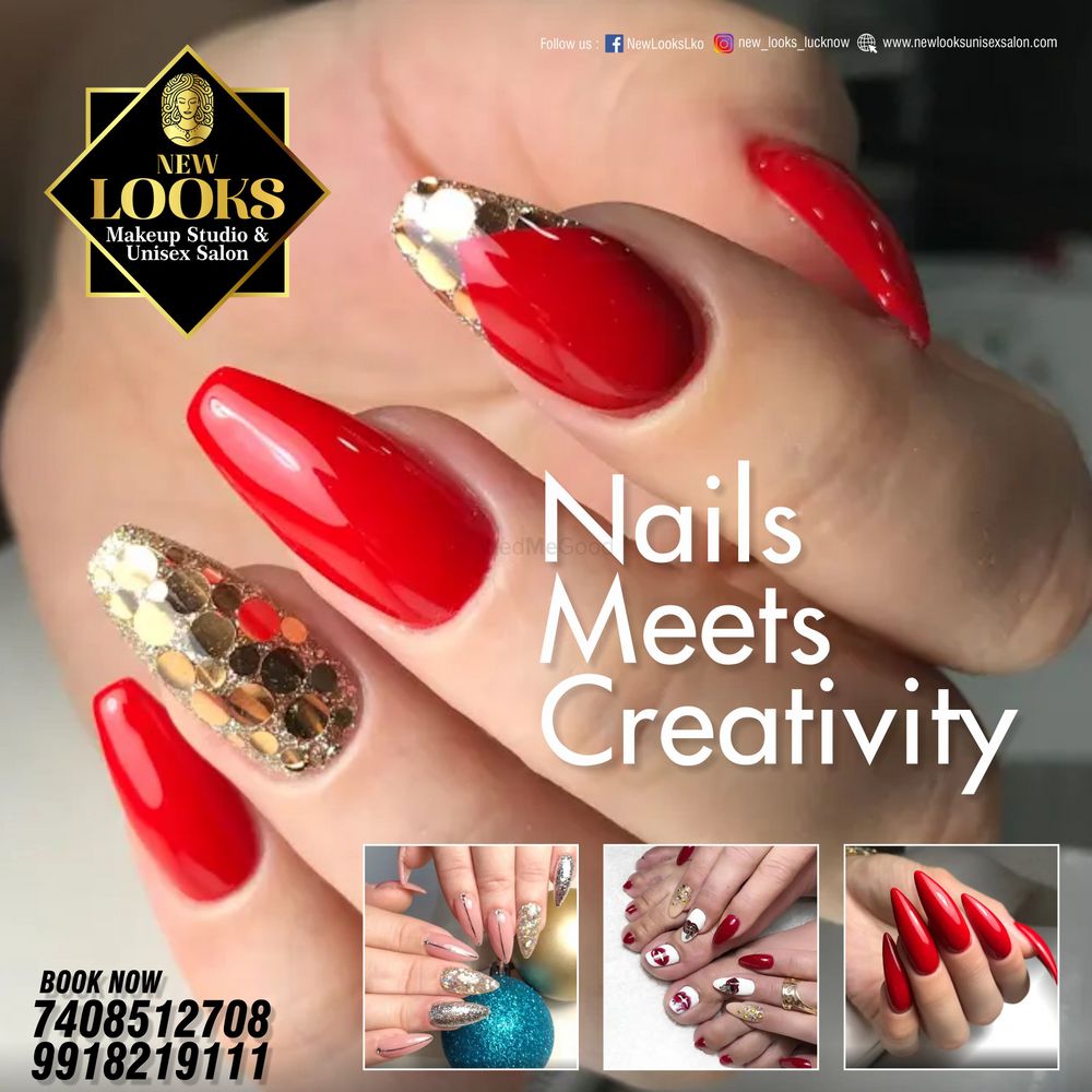 Photo From Nail Extension - By New Looks Makeup Studio