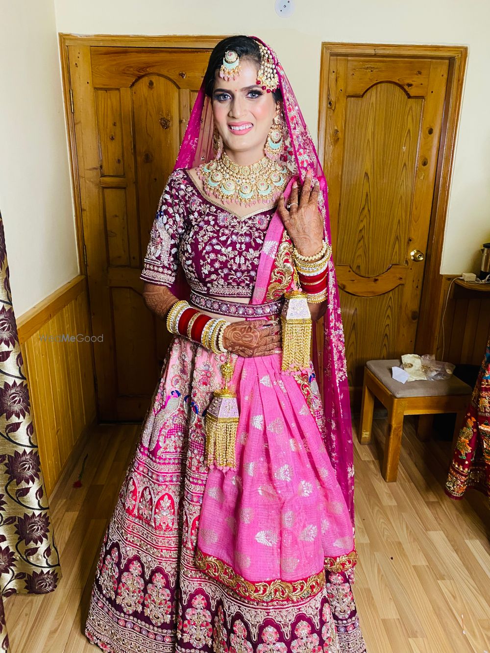 Photo From chail bride Nisha - By Sonali Maggu Makeup and Hair Artistry