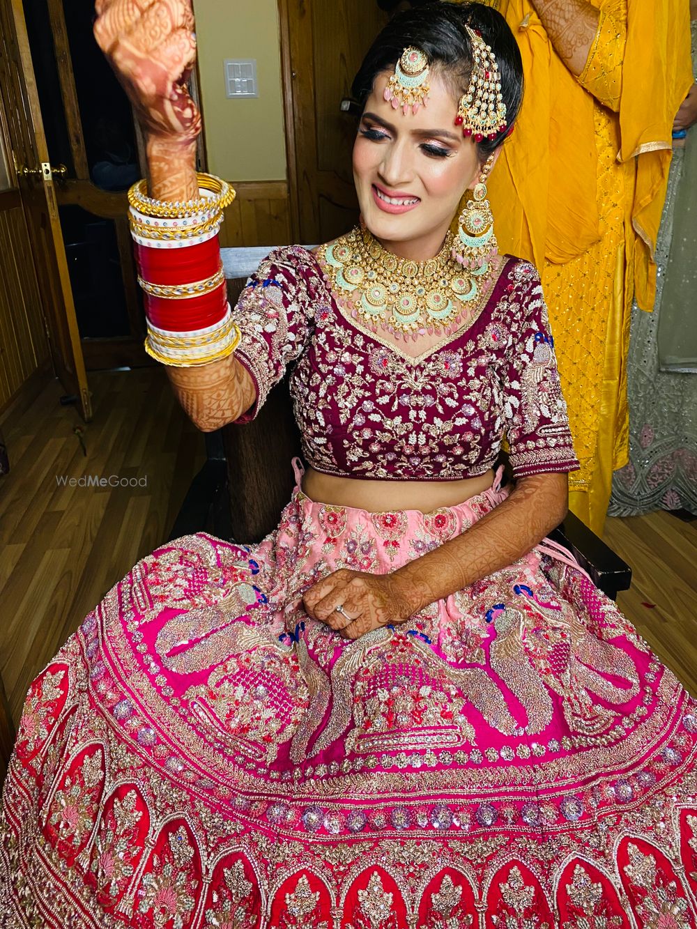 Photo From chail bride Nisha - By Sonali Maggu Makeup and Hair Artistry