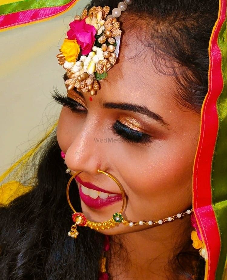 Photo From HALDI BRIDE - By Makeup by Shetty