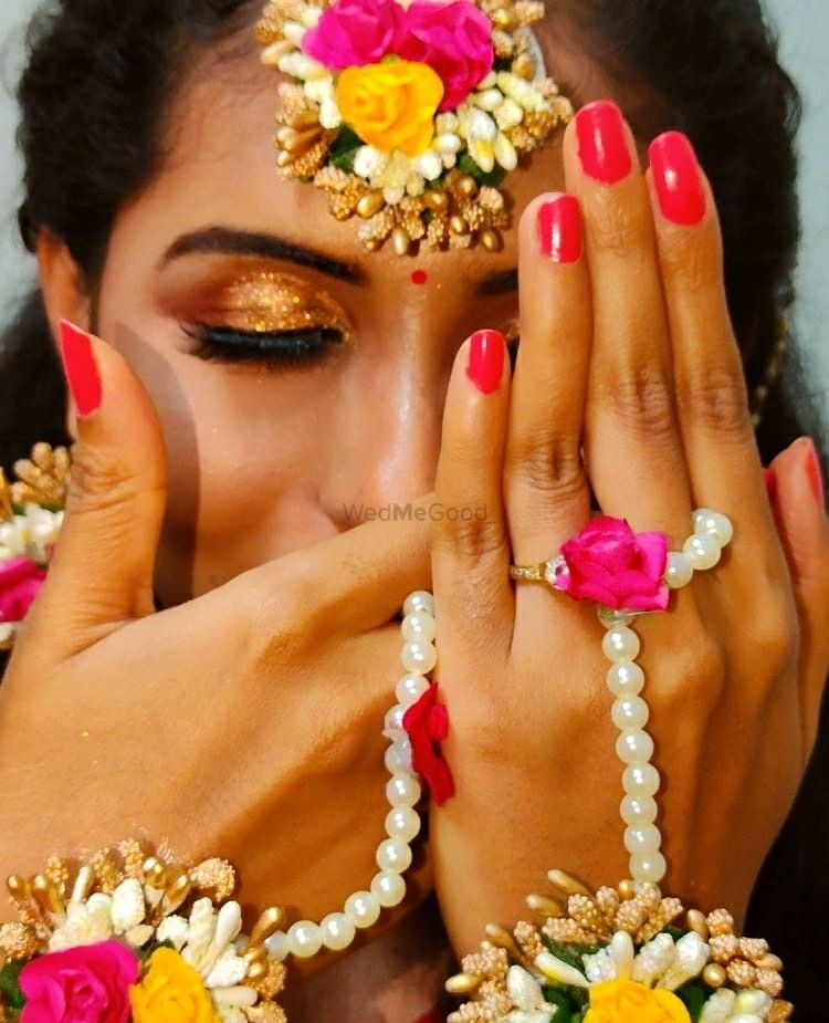 Photo From HALDI BRIDE - By Makeup by Shetty