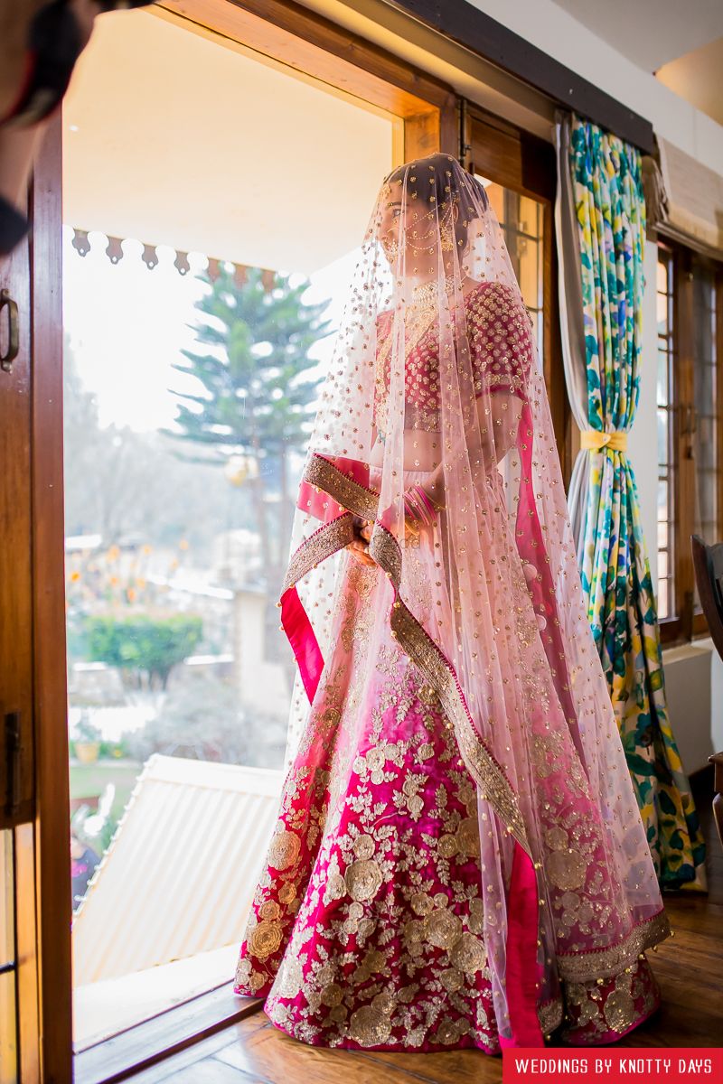 Photo of Bride in Pink