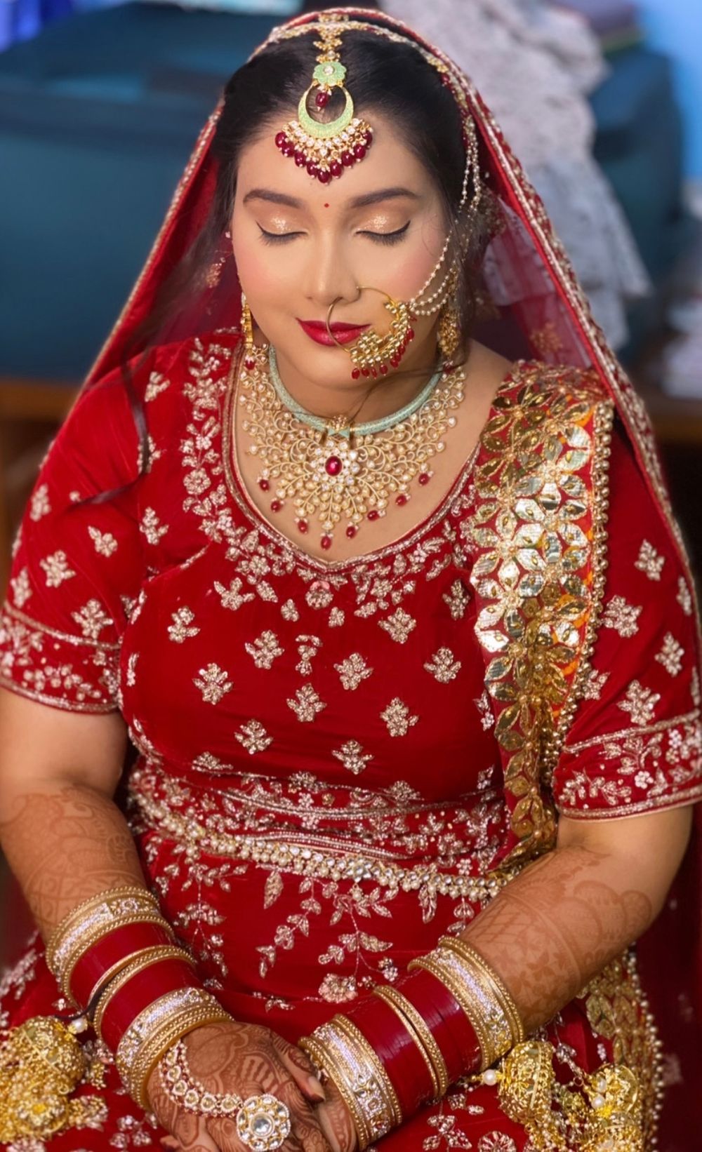 Photo From North Indian Bride Surbhi Sinha - By Makeovers By Jinisha Gandhi