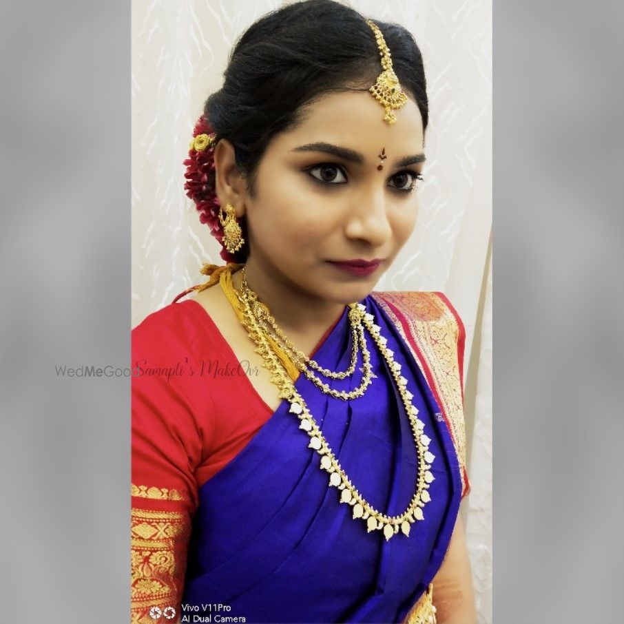 Photo From South Indian Bridal - By Samapti's Makeover