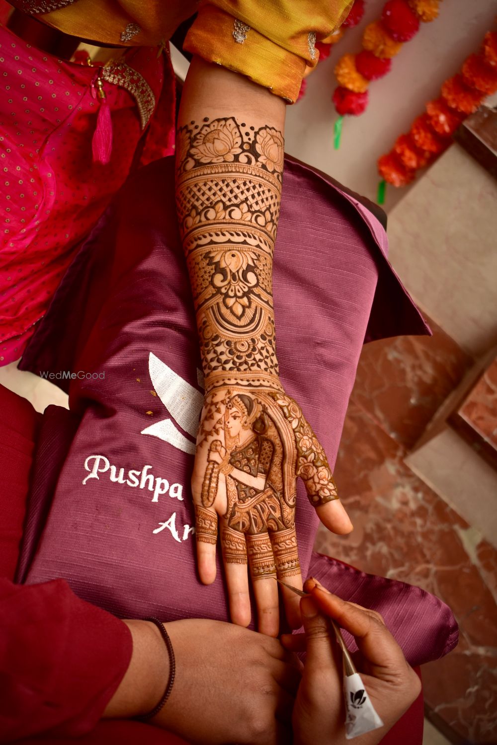 Photo From Sindhu Reddy's Bridal Mehndi - By Pushpa Mehndi Arts