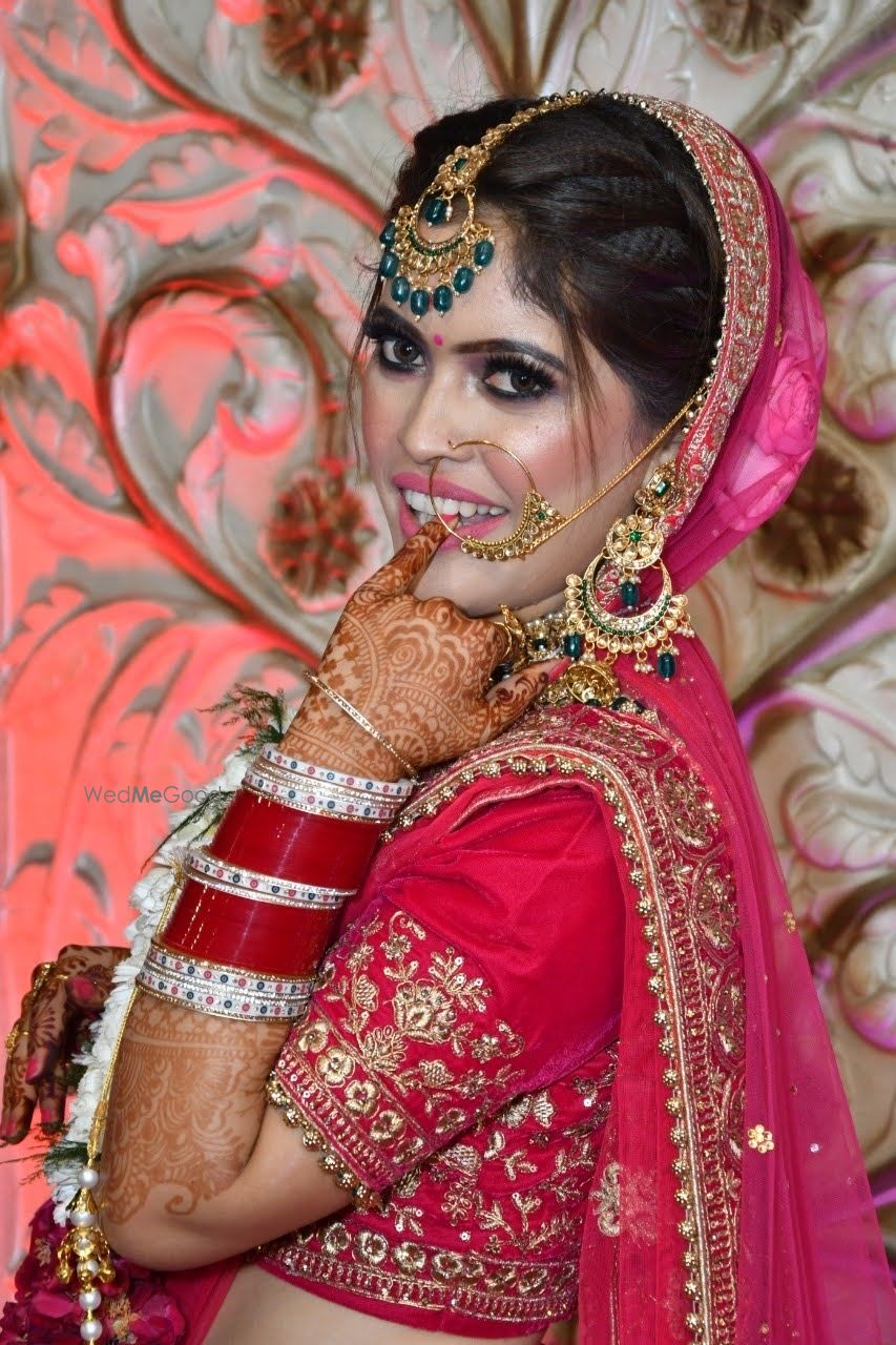 Photo From Bride Pooja - By Sonali Maggu Makeup and Hair Artistry