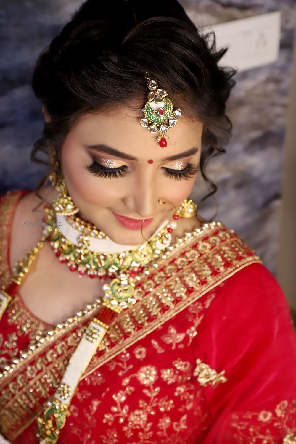 Photo From Bride in Red Lehenga - By Smita Makeup Artistry