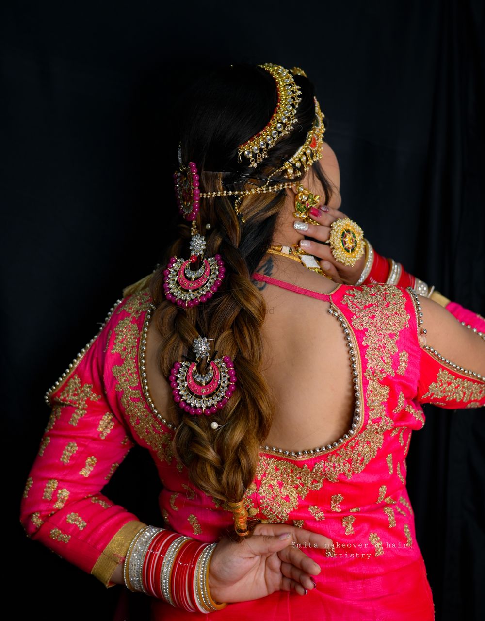 Photo From Pink Lehenga Bride - By Smita Makeup Artistry
