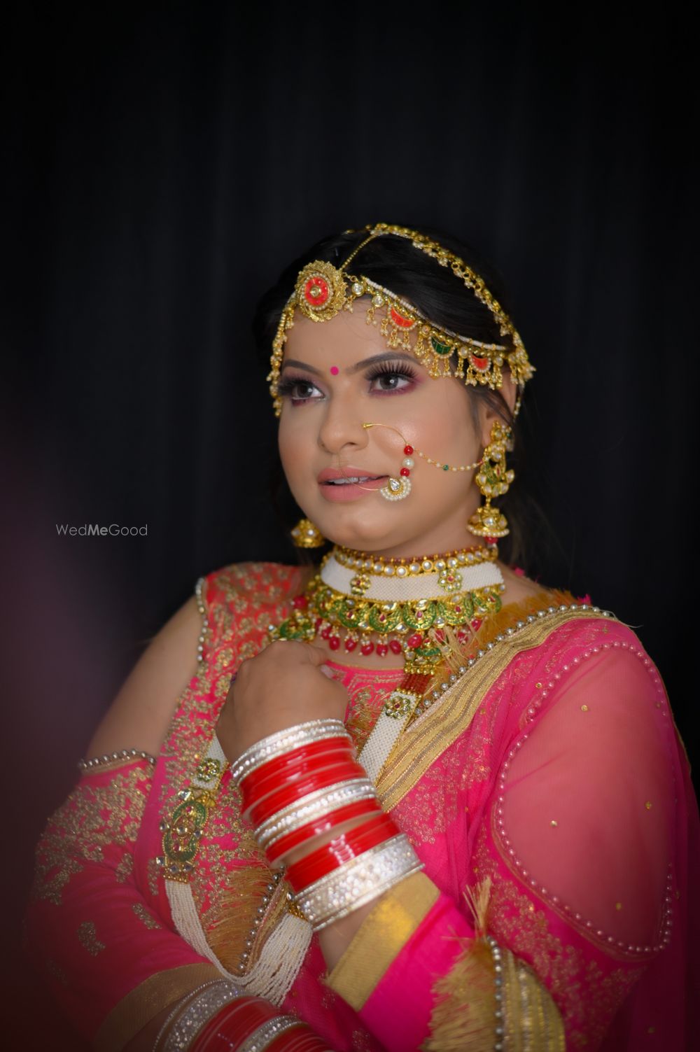 Photo From Pink Lehenga Bride - By Smita Makeup Artistry