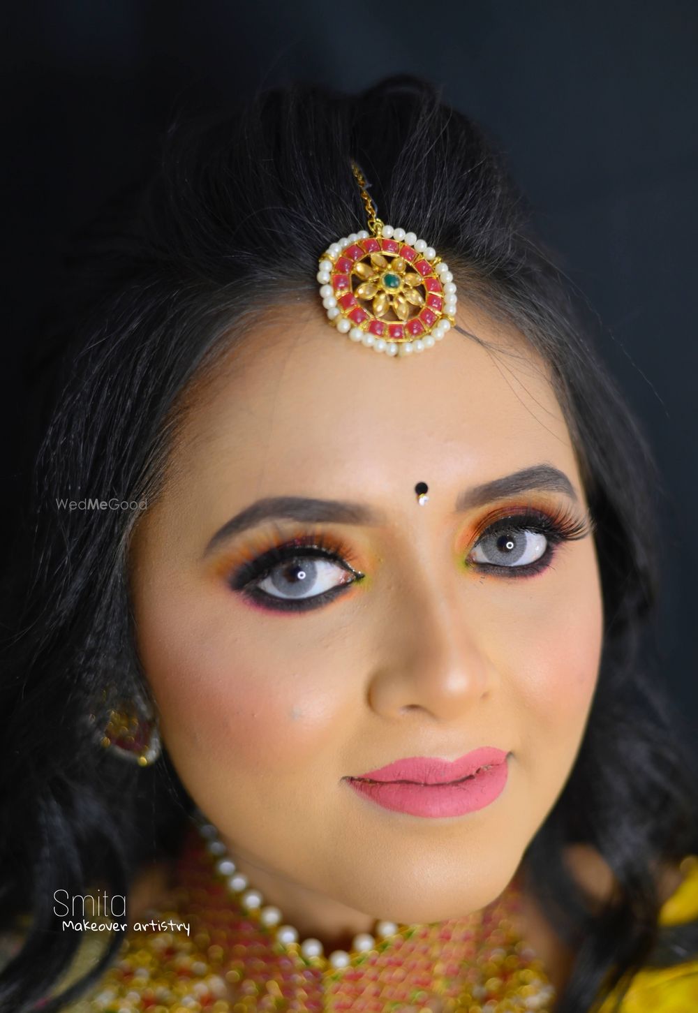 Photo From Mehandi & Haldi Bride - By Smita Makeup Artistry