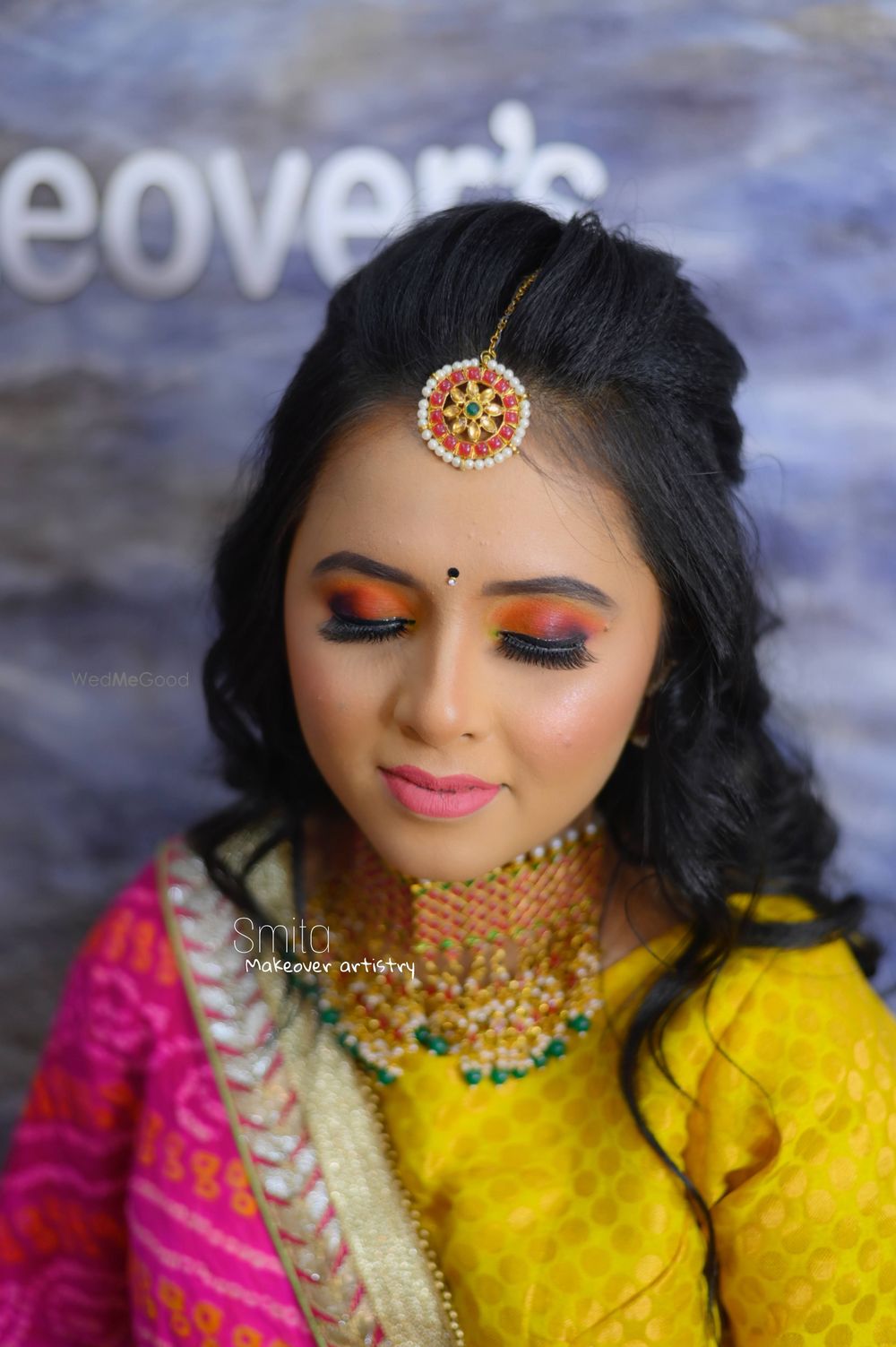 Photo From Mehandi & Haldi Bride - By Smita Makeup Artistry