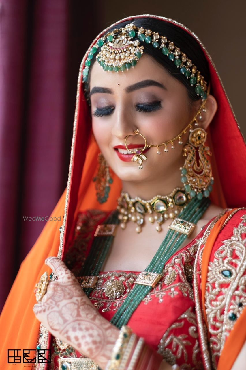 Photo From Red Bride Diksha  - By Roopali Talwar Makeup Artist