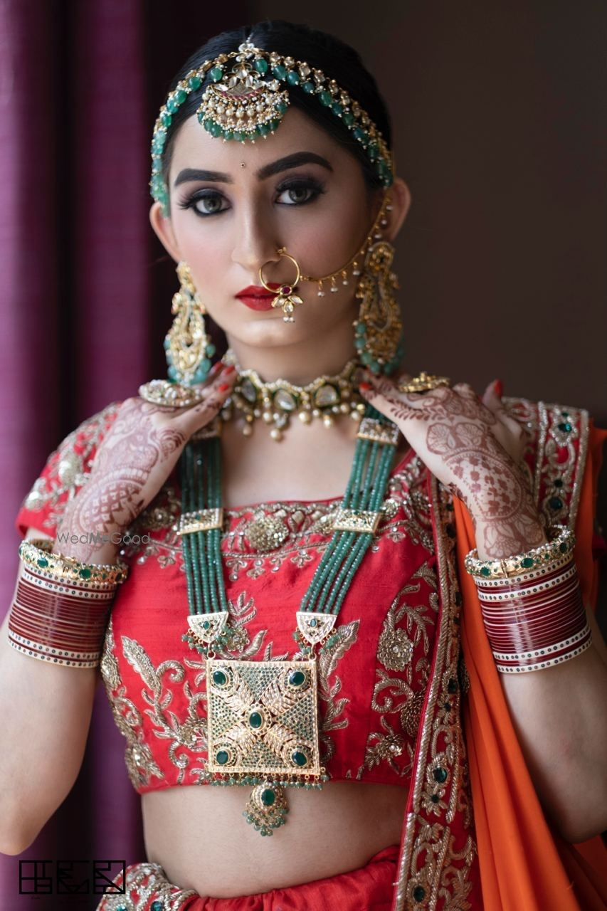 Photo From Red Bride Diksha  - By Roopali Talwar Makeup Artist