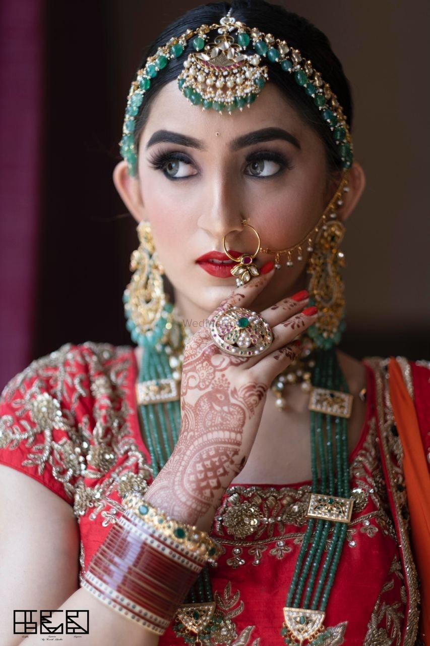 Photo From Red Bride Diksha  - By Roopali Talwar Makeup Artist