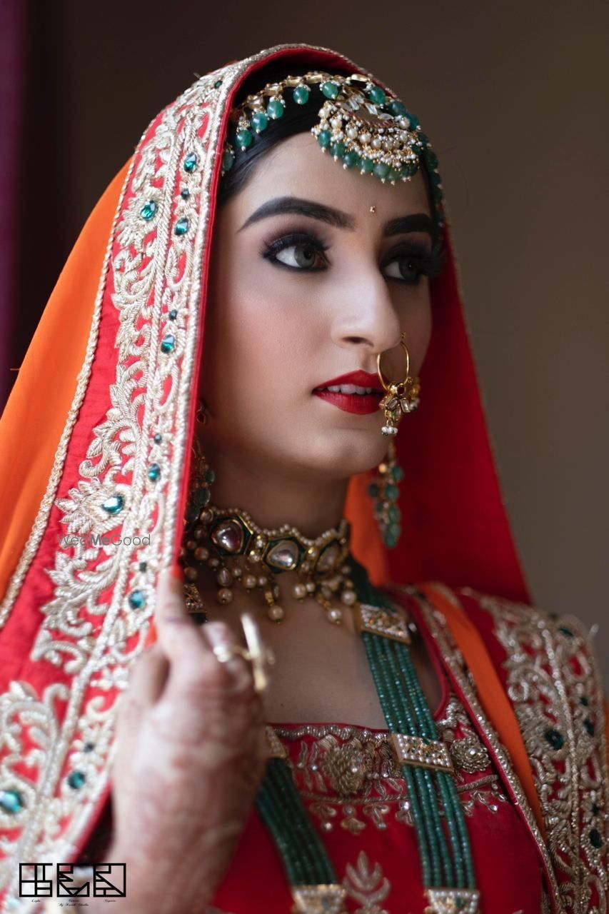 Photo From Red Bride Diksha  - By Roopali Talwar Makeup Artist