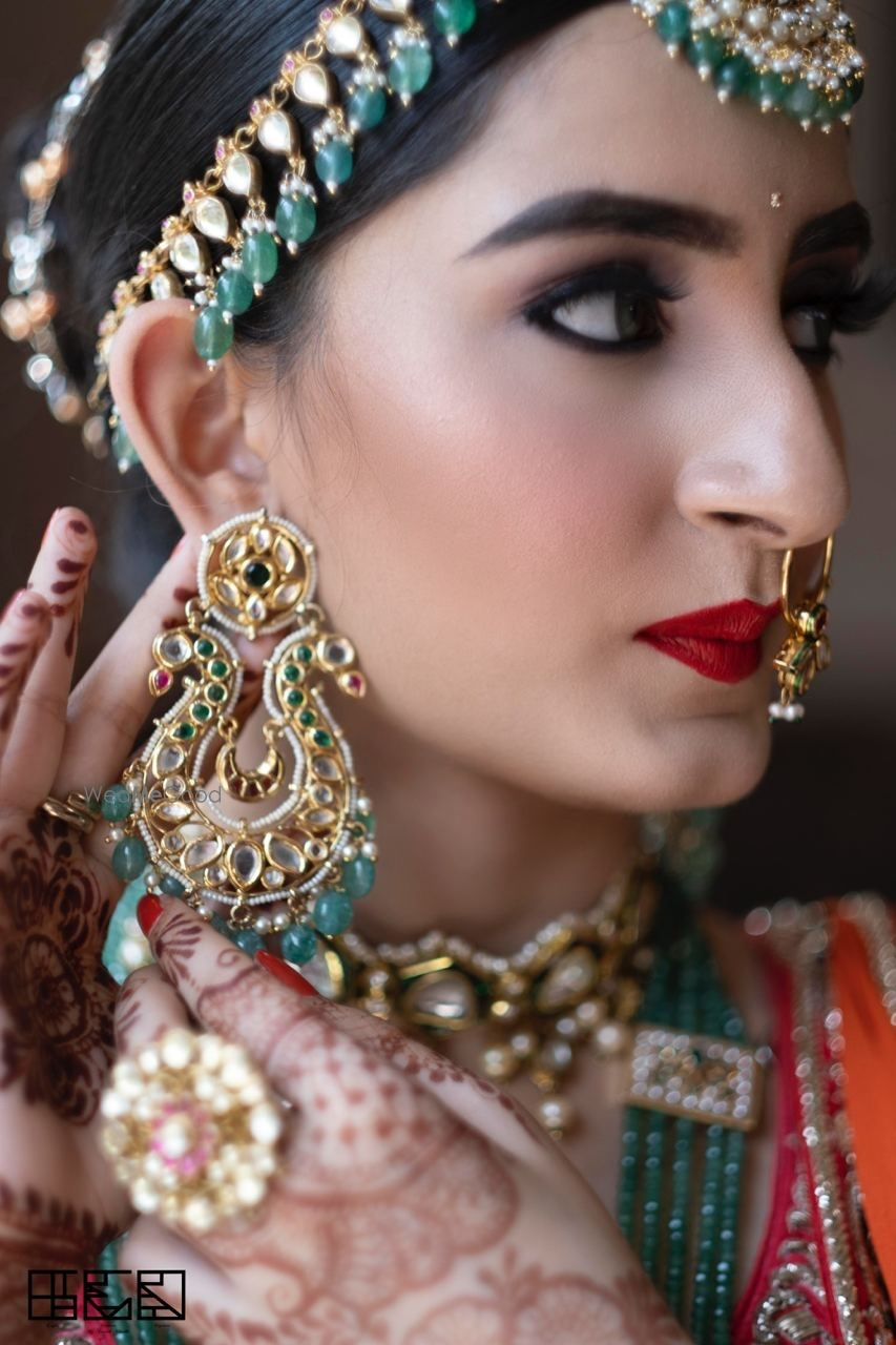 Photo From Red Bride Diksha  - By Roopali Talwar Makeup Artist