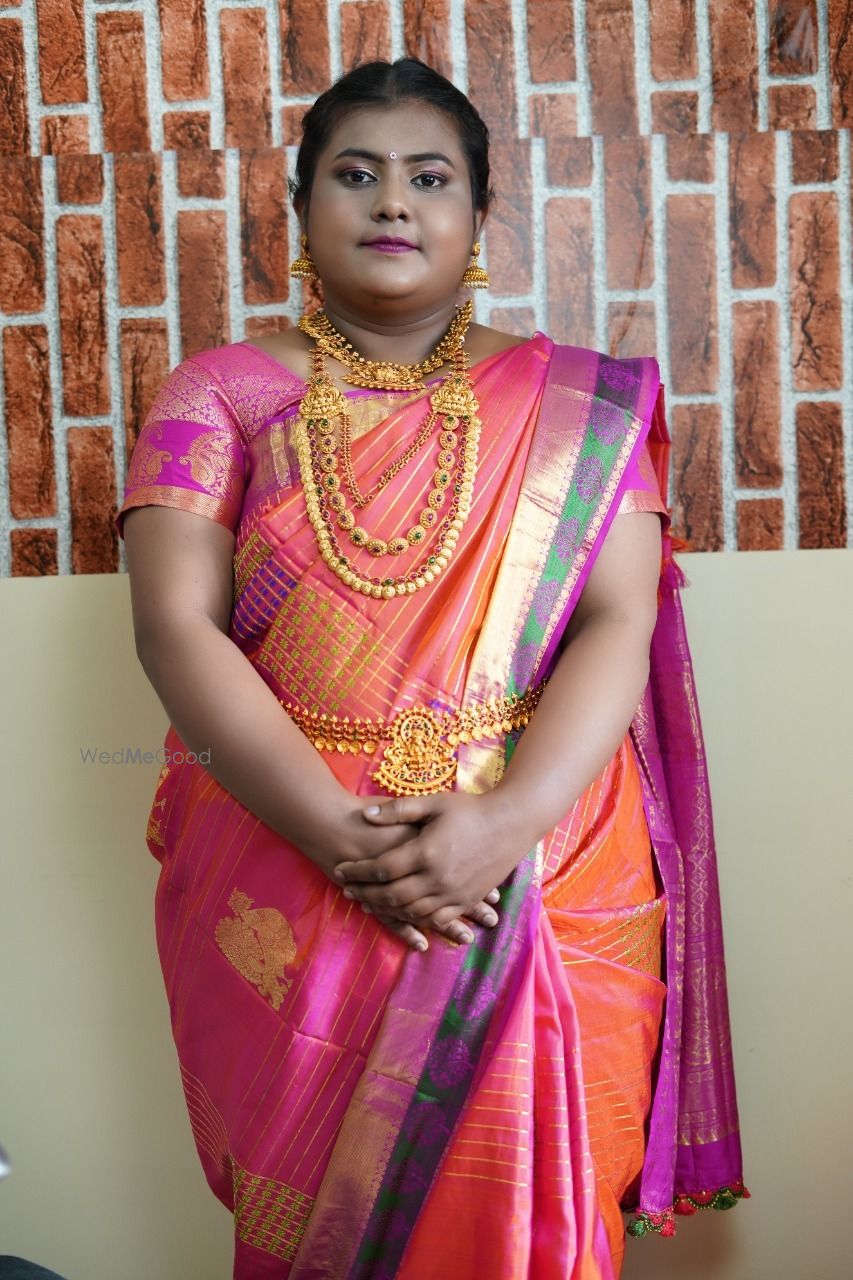 Photo From South Indian Engagement Makeup ? - By Shree Priya Makeovers