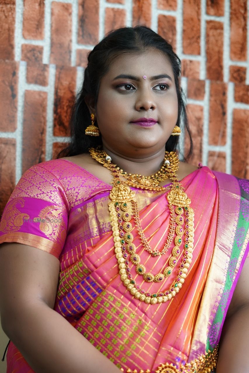 Photo From South Indian Engagement Makeup ? - By Shree Priya Makeovers