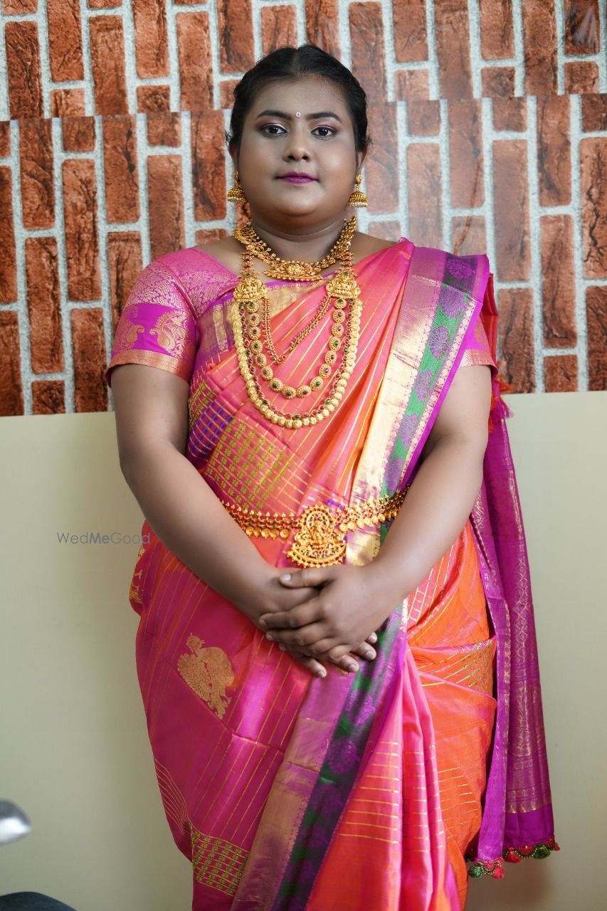 Photo From South Indian Engagement Makeup ? - By Shree Priya Makeovers