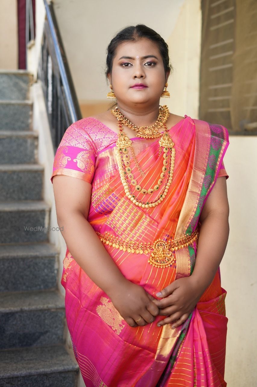 Photo From South Indian Engagement Makeup ? - By Shree Priya Makeovers