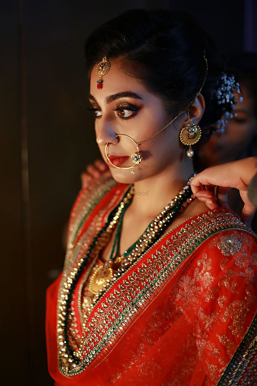 Photo of Sikh bridal portrait