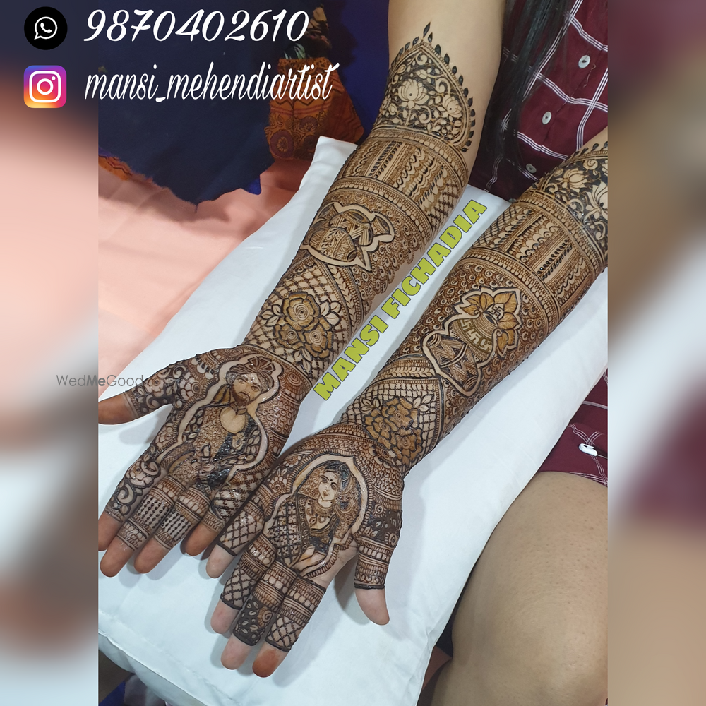 Photo From Bridal Mehendi - By Mansi Mehendi Art