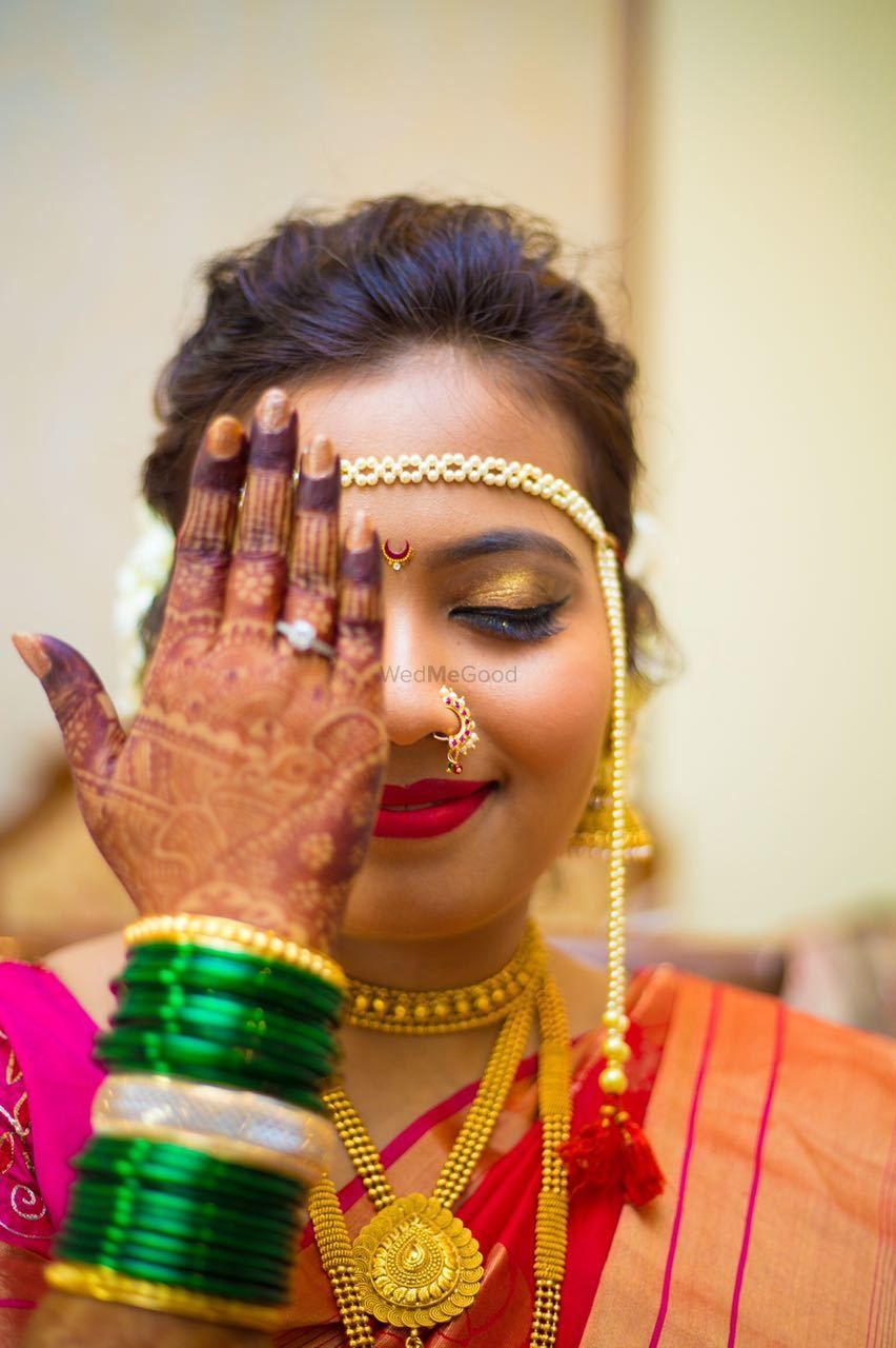 Photo From Neha Shirwadkar Brahmin Padhti Bride - By Sanjana Bandesha Makeup n Hair Concepts