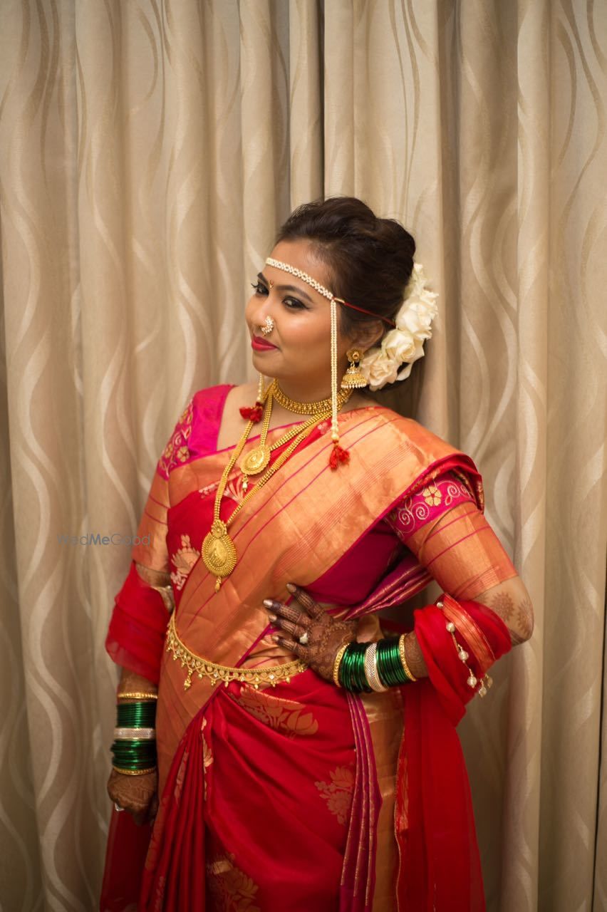 Photo From Neha Shirwadkar Brahmin Padhti Bride - By Sanjana Bandesha Makeup n Hair Concepts