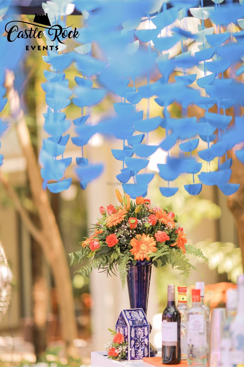 Photo From Eclectic Orange & Blue Mehendi - By Castle Rock Events
