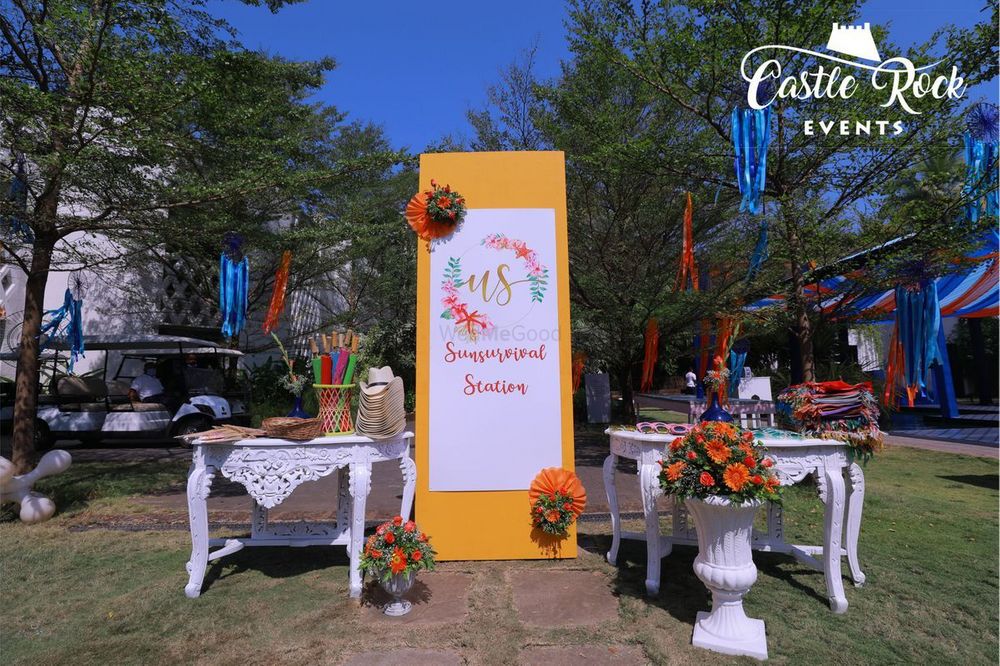Photo From Eclectic Orange & Blue Mehendi - By Castle Rock Events