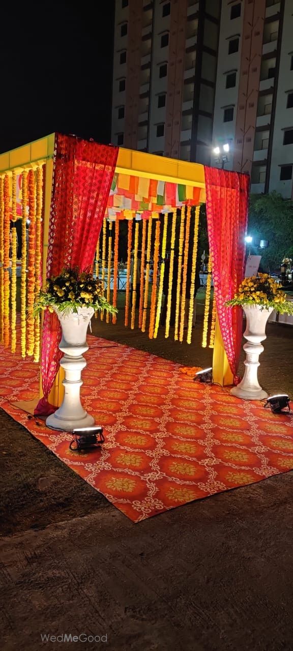 Photo From Entrance Arch - By New Lotus Flower Decoration