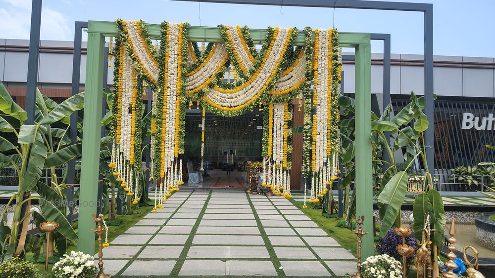 Photo From Entrance Arch - By New Lotus Flower Decoration