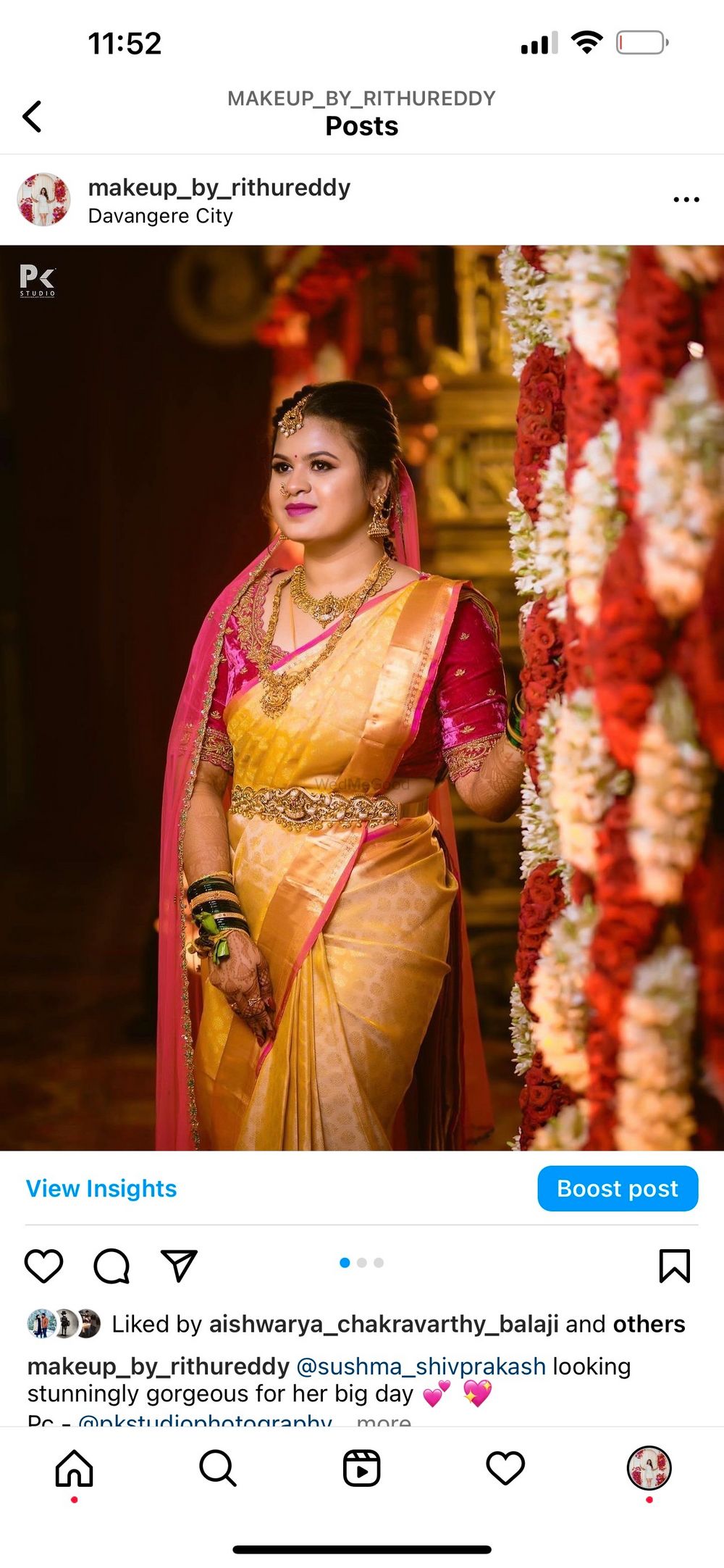 Photo From Bridal Makeover - By Makeup by Rithu Reddy