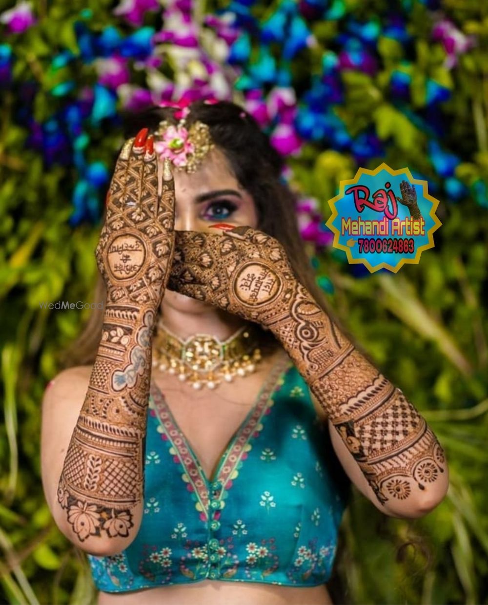 Photo From 2021 latest design - By Raj Mehendi Artist