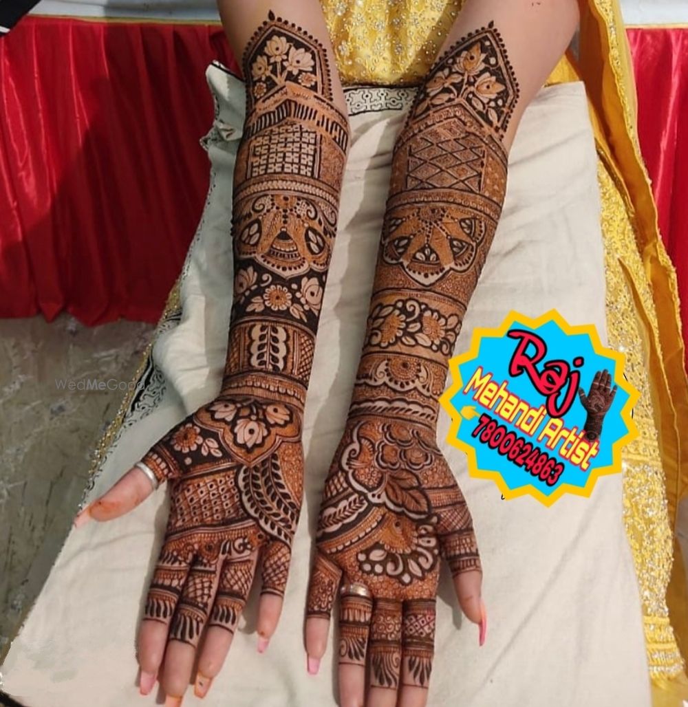 Photo From 2022 Latest Design - By Raj Mehendi Artist