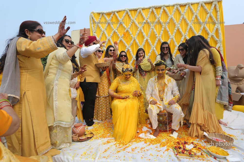 Photo From HALDI IN HERITAGE VILLAGE - By VSS Weddings & Events