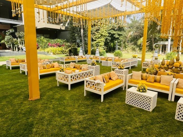 Photo From Haldi & Mehendi decor - By Decor by Aditya