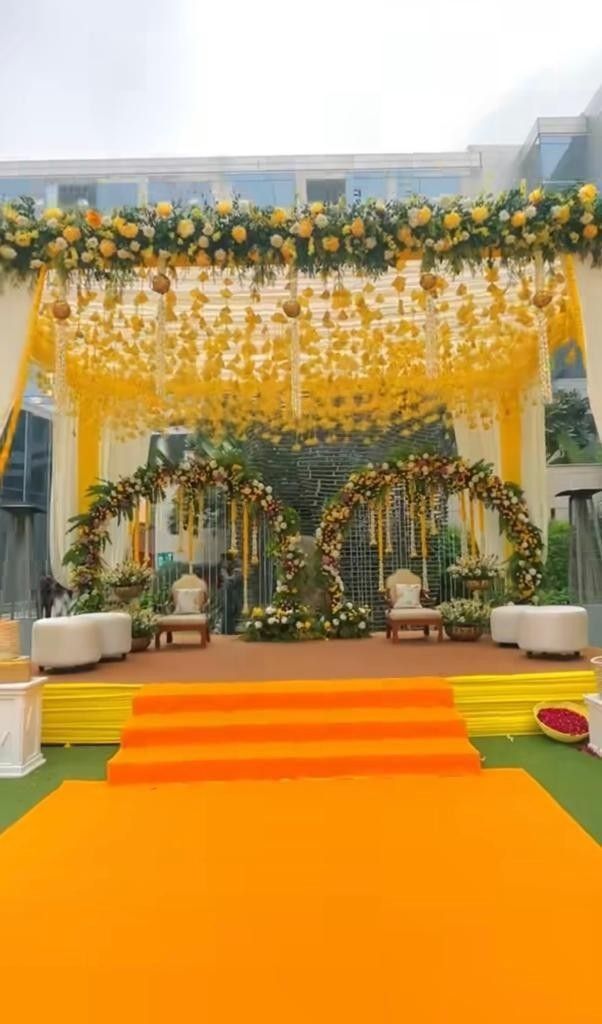 Photo From Haldi & Mehendi decor - By Decor by Aditya