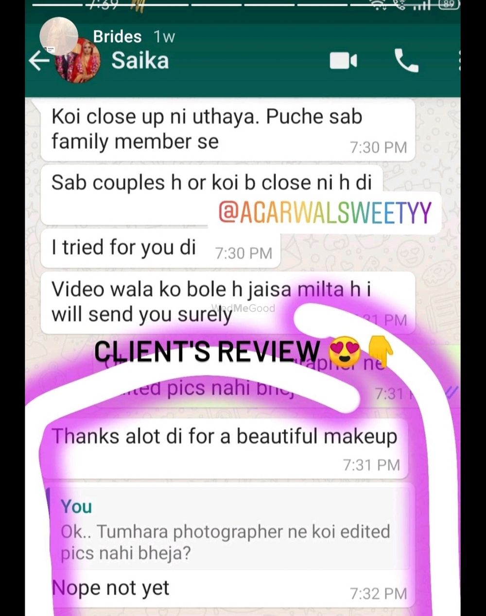 Photo From CLIENTS REVIEWS - By Makeup By Sweety Agarwal