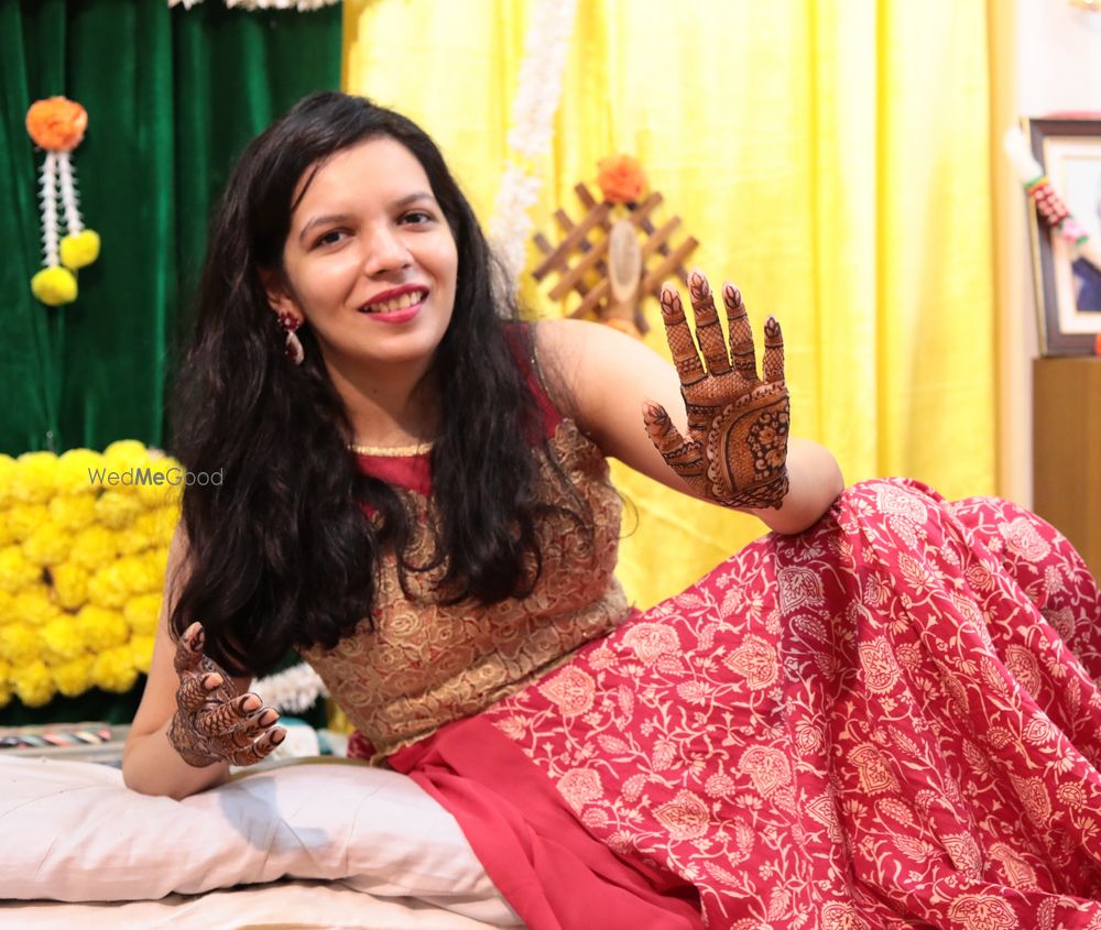 Photo From Bride : Darshini shah - By Mehendi by Bhavna & Pinky