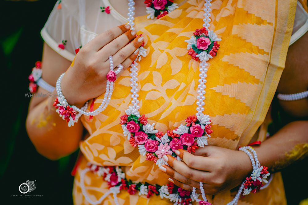 Photo From Mounica's | Haldi Ceremony | Candid Pictures - By Creative Cloud Designs