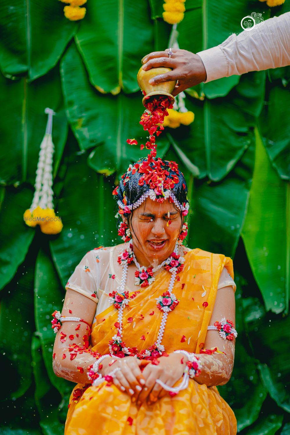 Photo From Mounica's | Haldi Ceremony | Candid Pictures - By Creative Cloud Designs