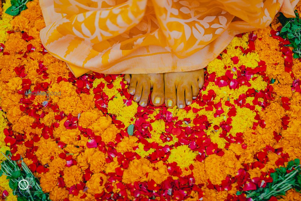 Photo From Mounica's | Haldi Ceremony | Candid Pictures - By Creative Cloud Designs