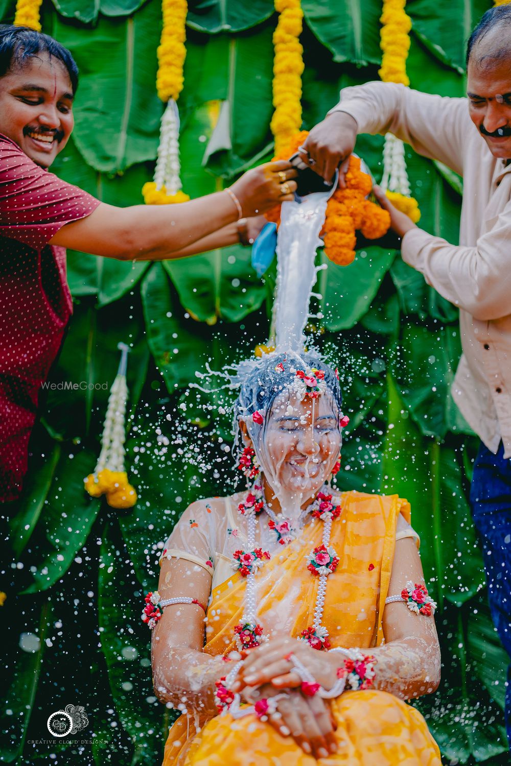 Photo From Mounica's | Haldi Ceremony | Candid Pictures - By Creative Cloud Designs